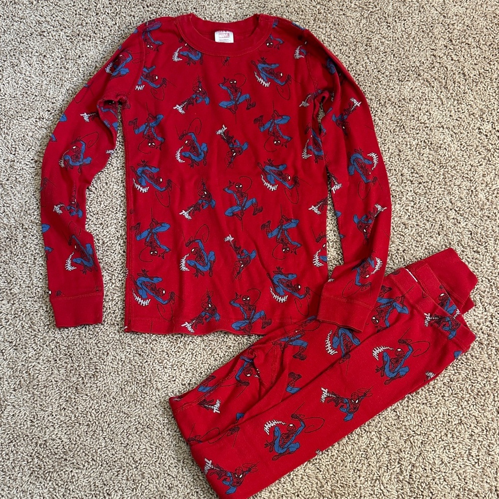 Kids Red Spider-Man Pajamas